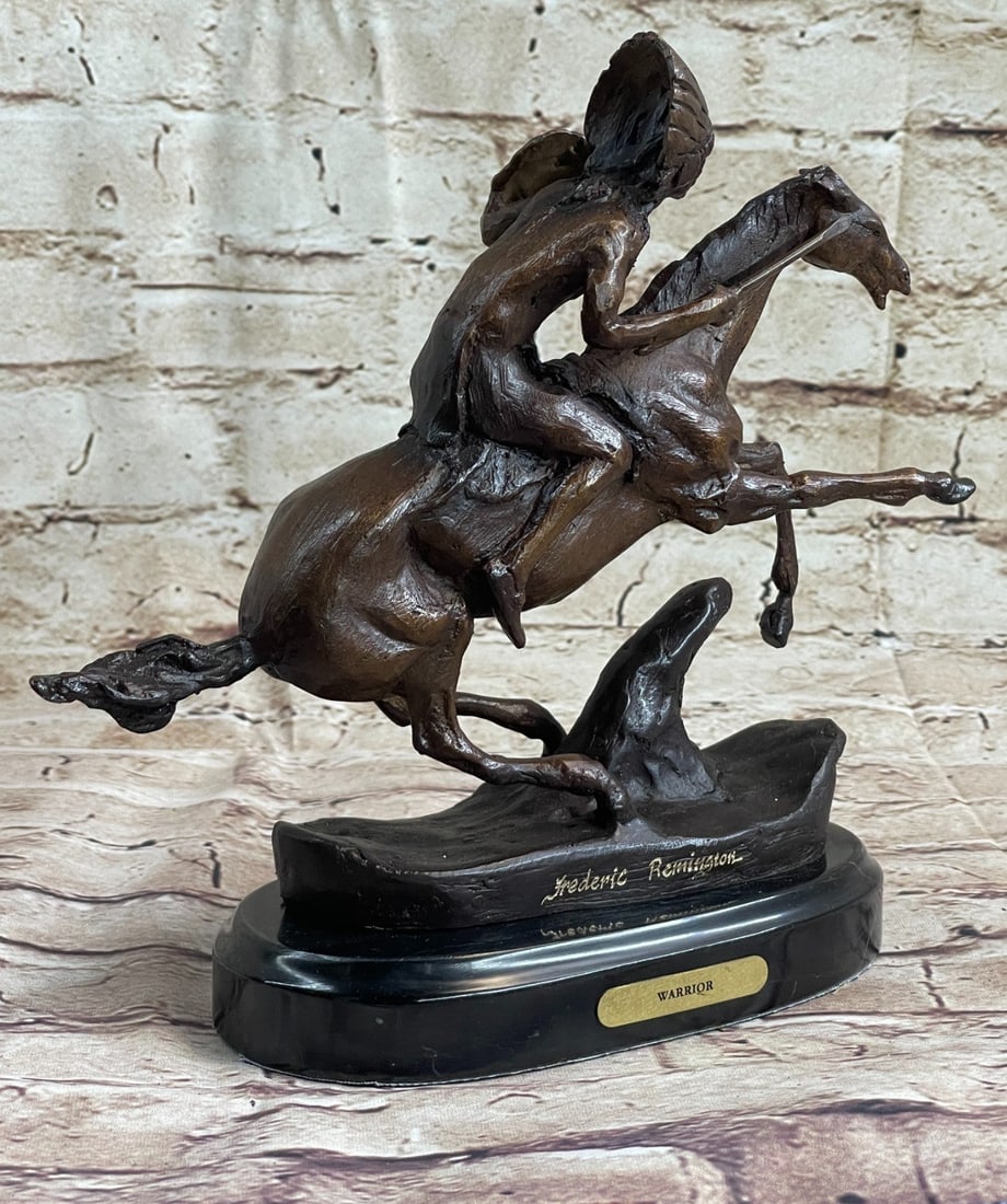 Warrior Bronze Sculpture - 4