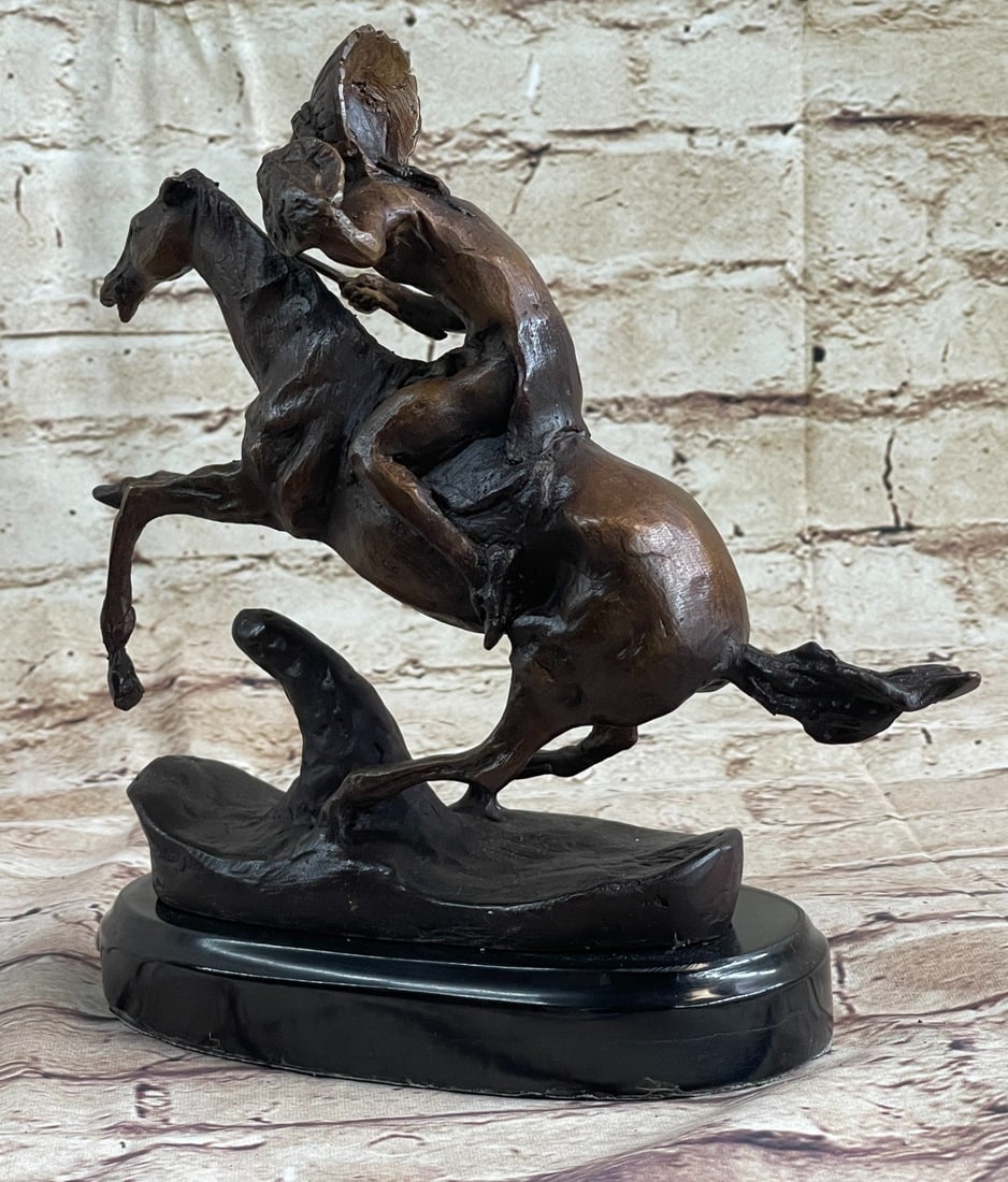 Warrior Bronze Sculpture - 5