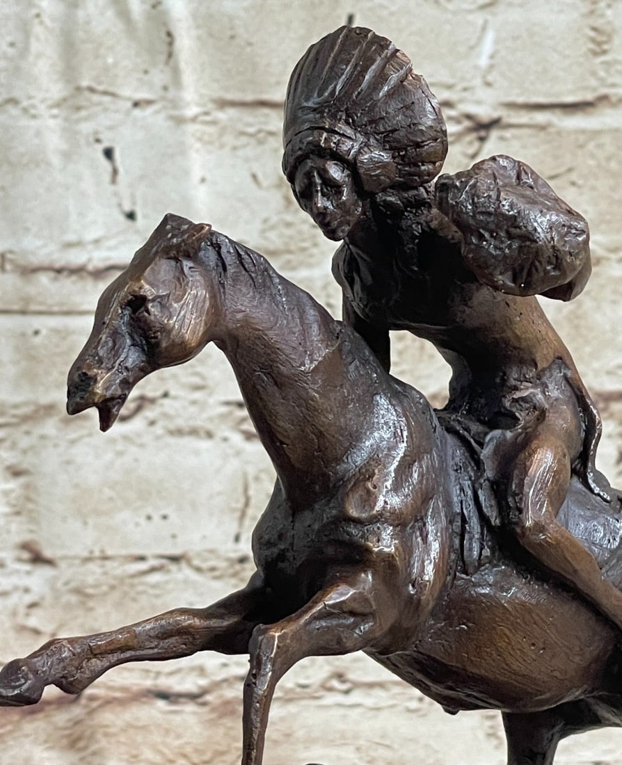 Warrior Bronze Sculpture - 6