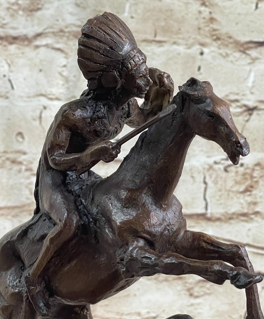 Warrior Bronze Sculpture - 7