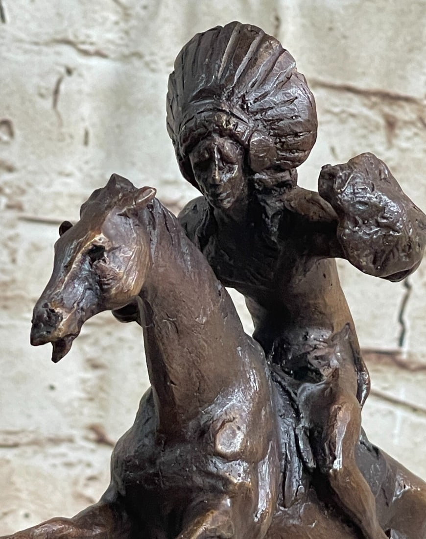 Warrior Bronze Sculpture - 8