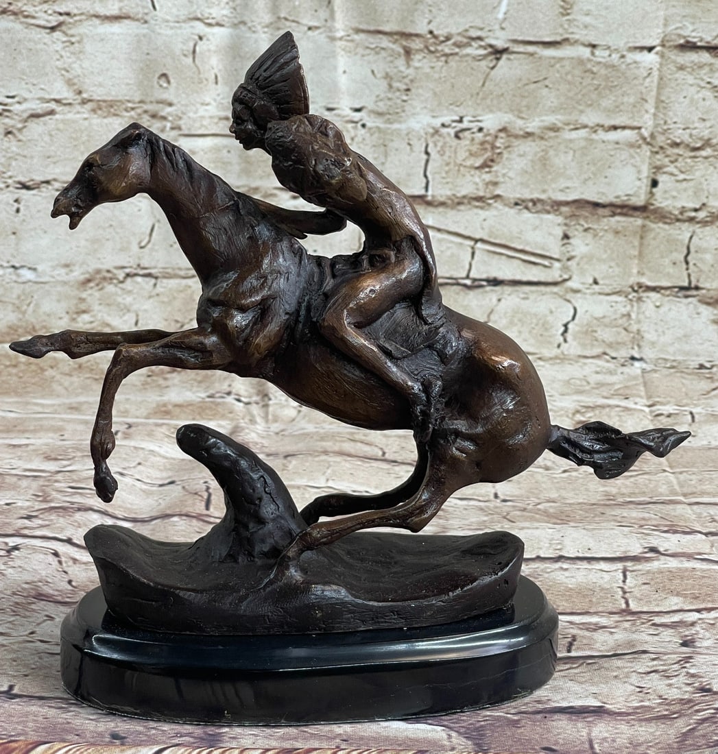 Warrior Bronze Sculpture - 9