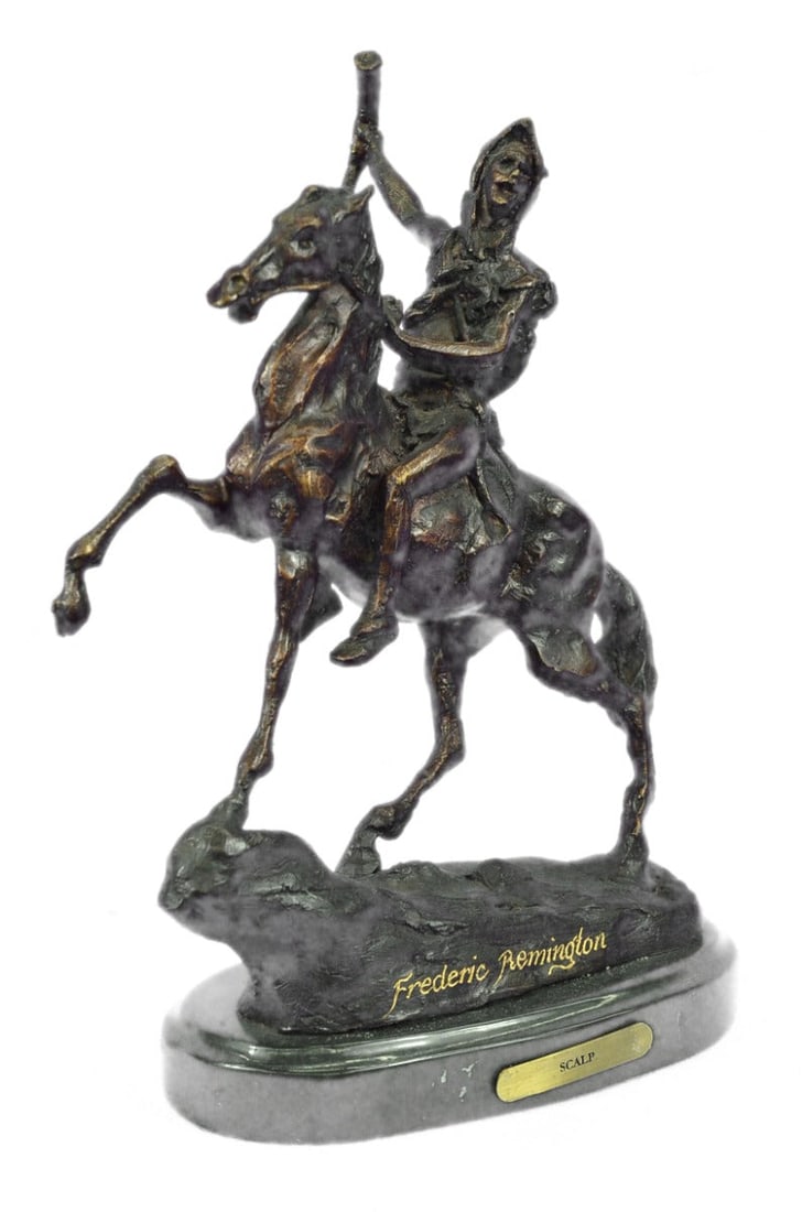 The Scalp Bronze Statue - 3