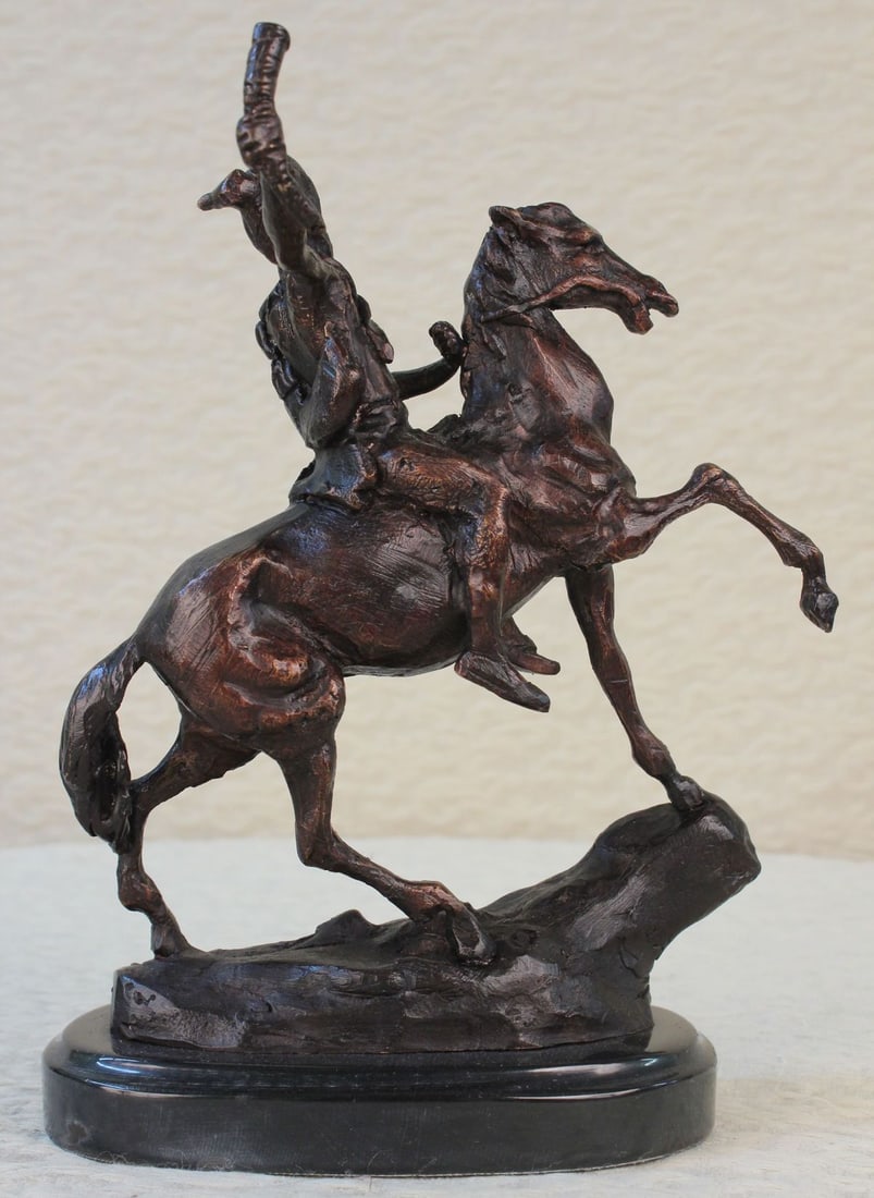 The Scalp Bronze Statue - 6