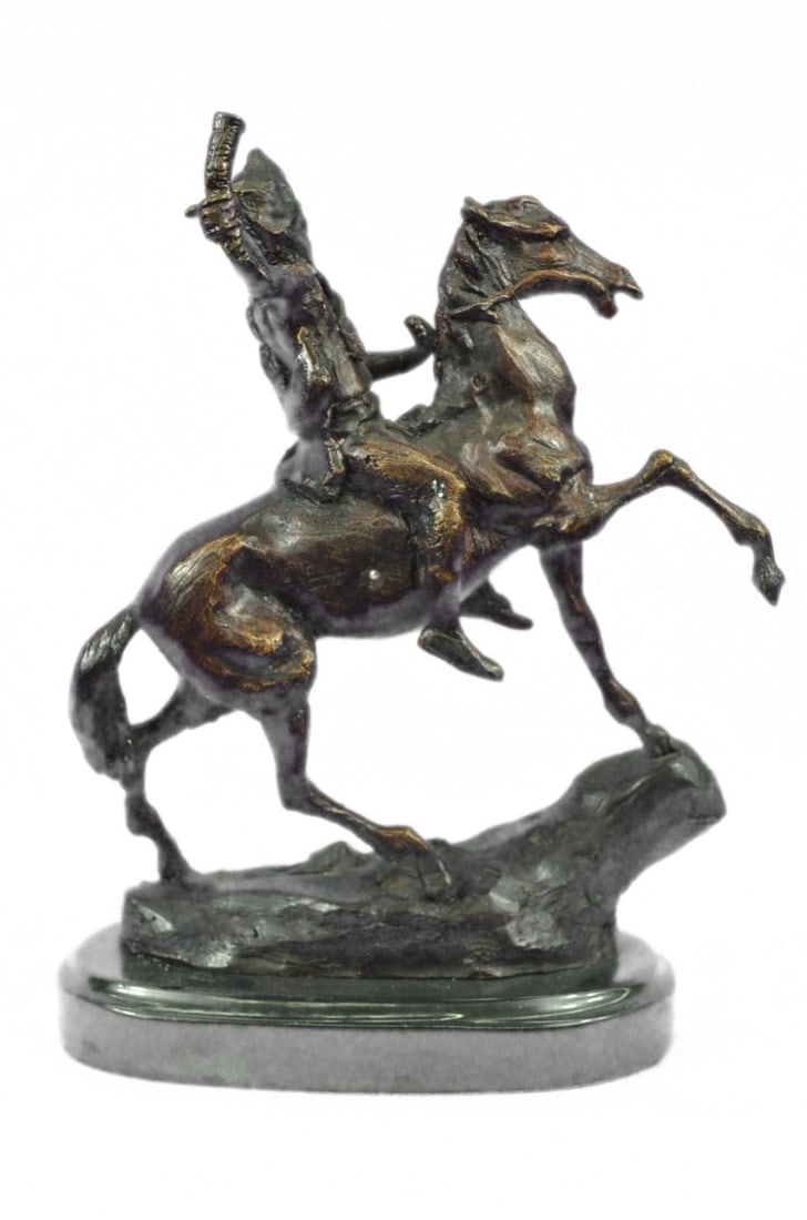 The Scalp Bronze Statue - 7