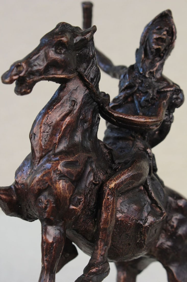 The Scalp Bronze Statue - 8