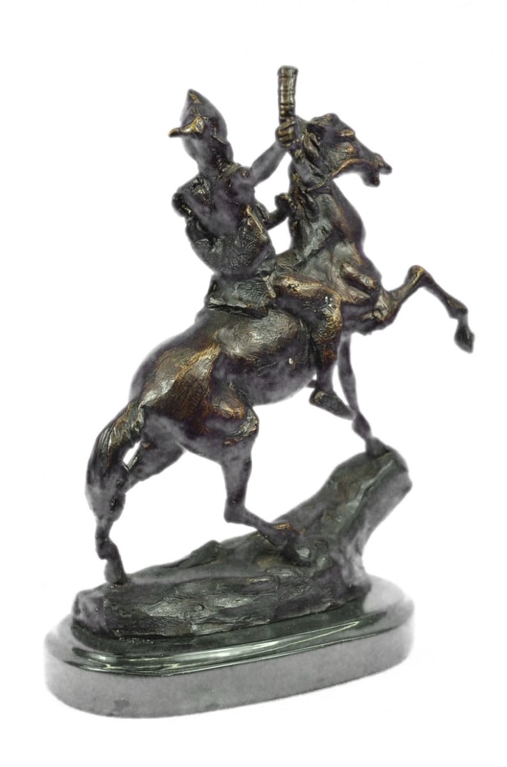 The Scalp Bronze Statue - 9