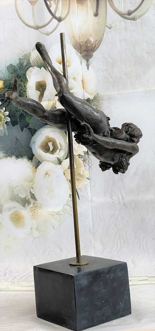 Lovely Bronze Statue - 5