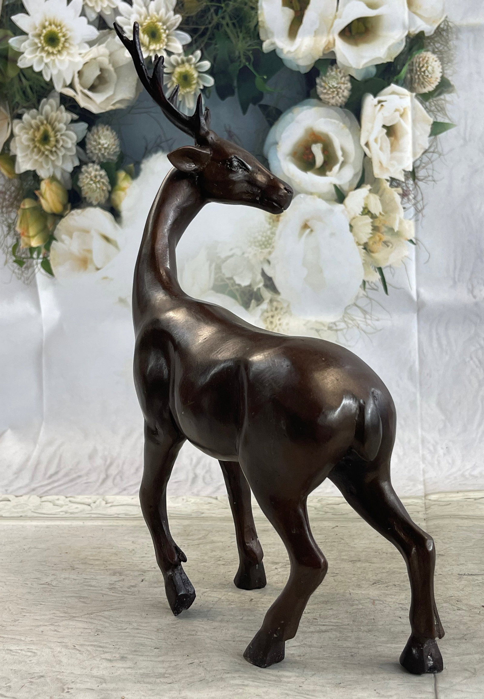 Deer Bronze Sculpture - 4