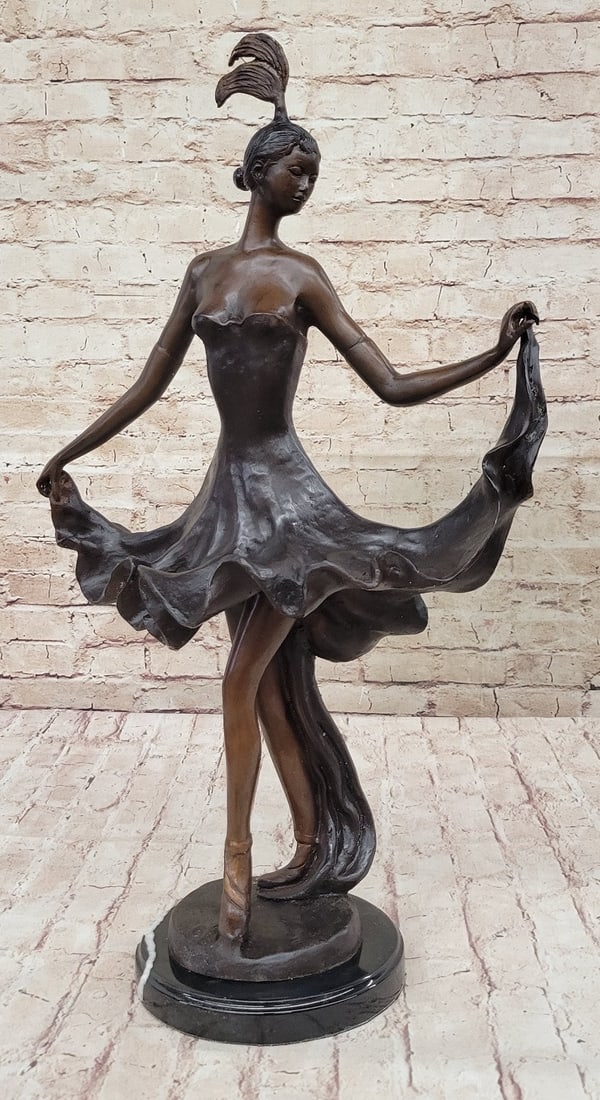 Dancer Bronze Figurine - 2