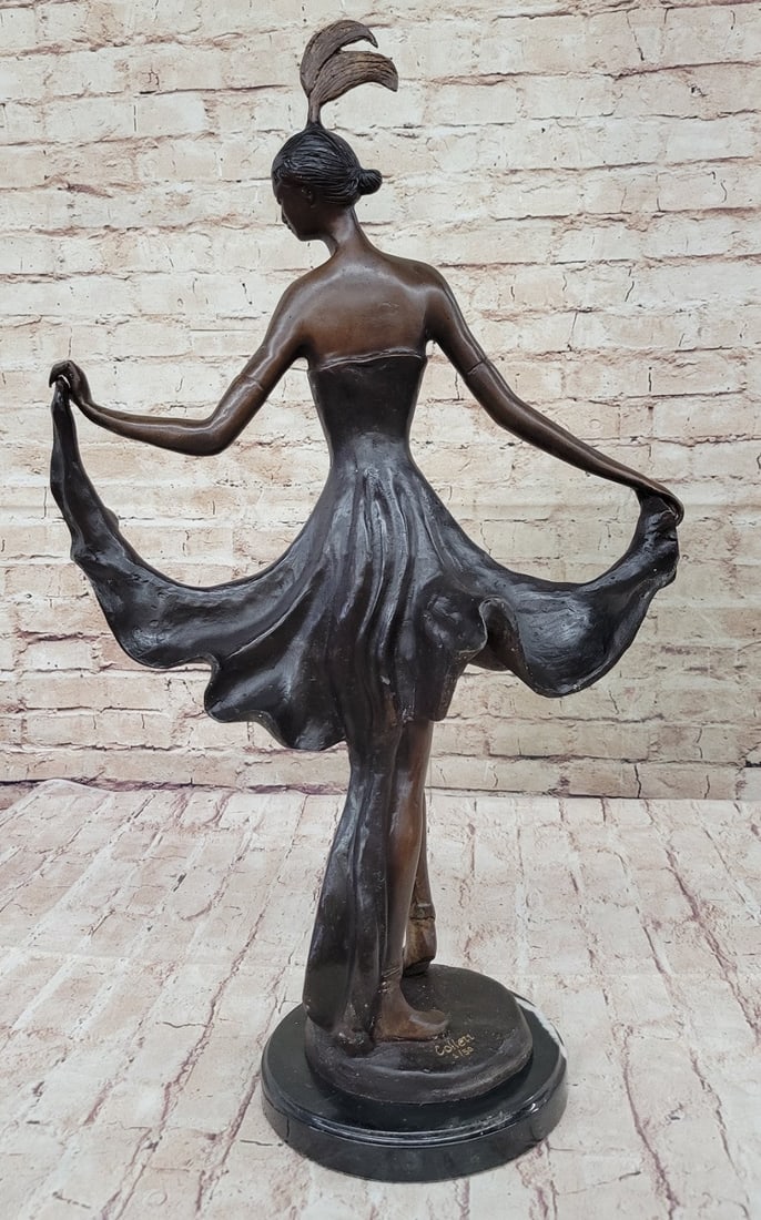 Dancer Bronze Figurine - 4