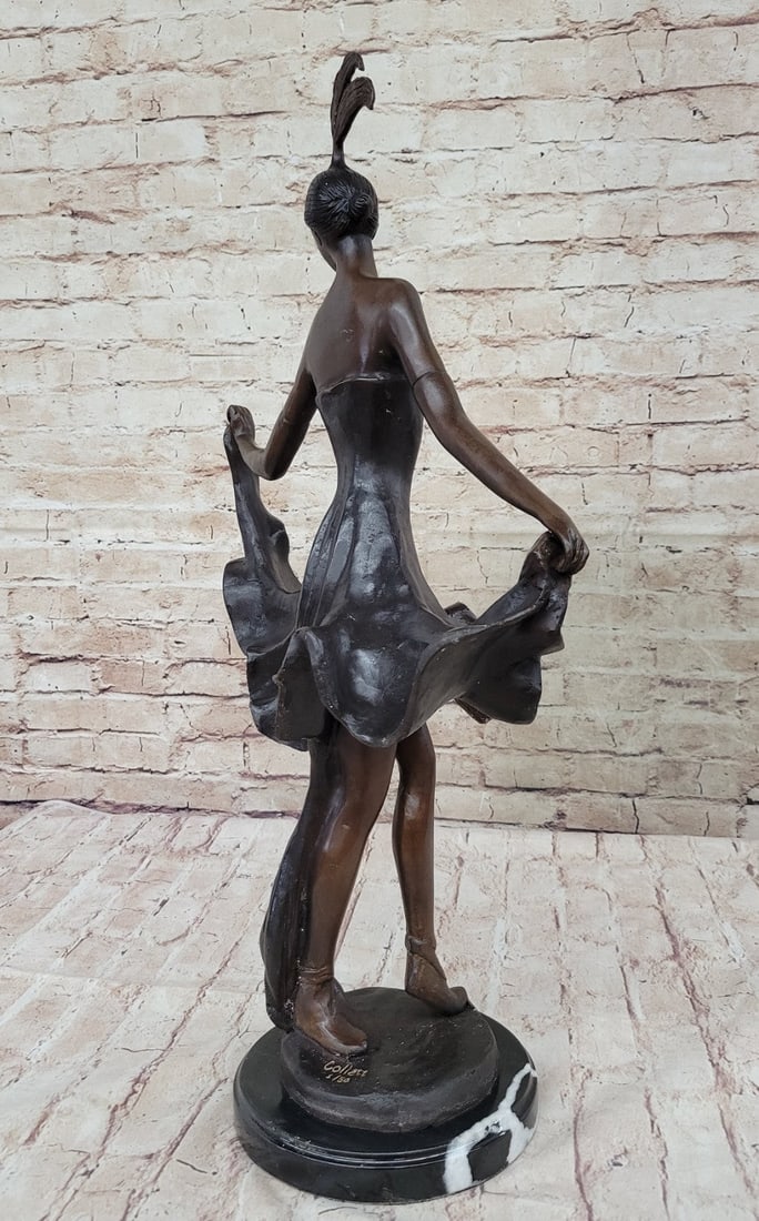 Dancer Bronze Figurine - 5