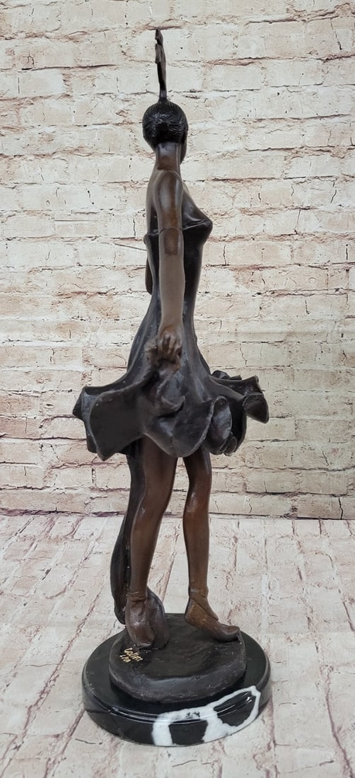 Dancer Bronze Figurine - 6