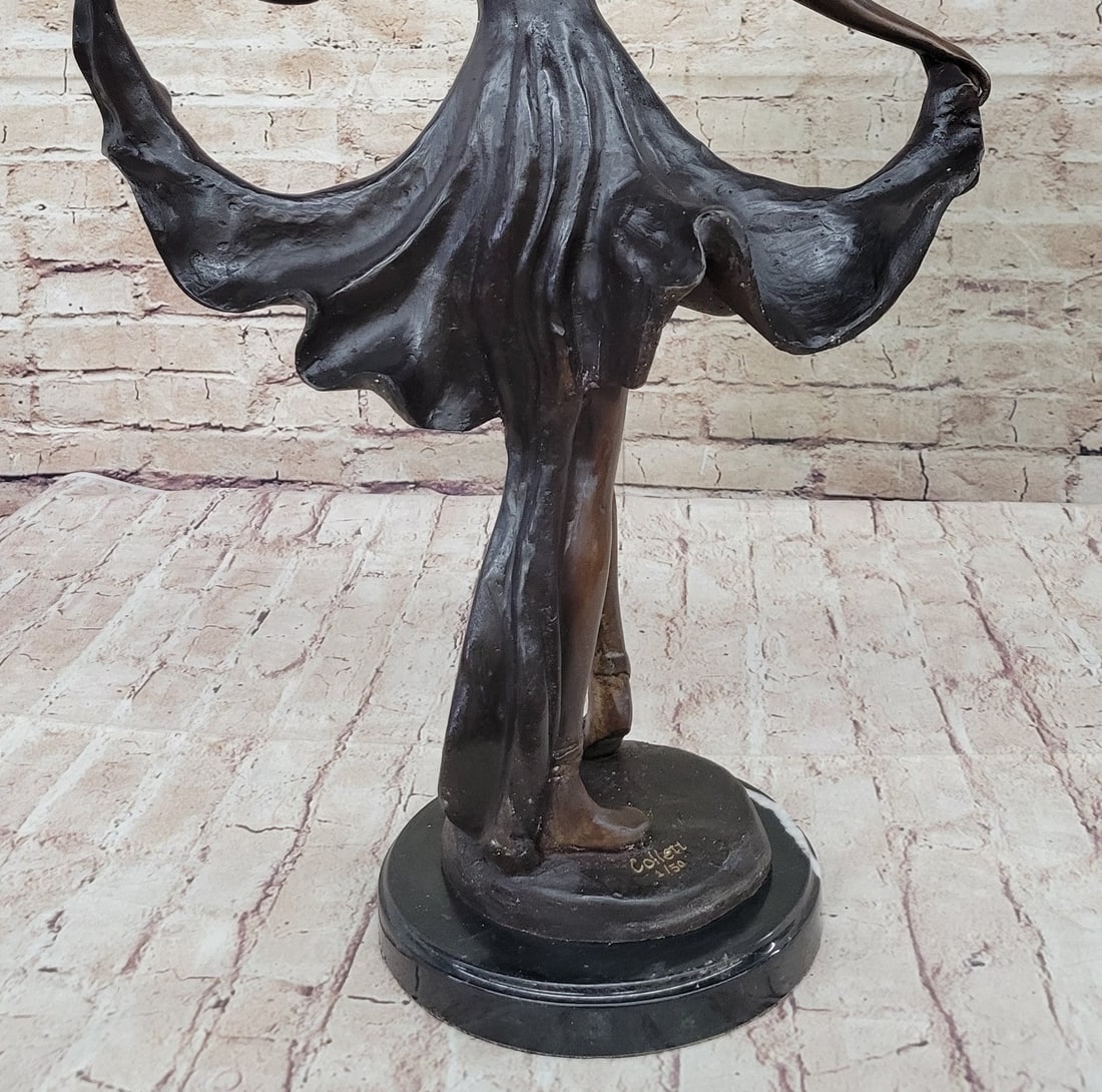 Dancer Bronze Figurine - 9