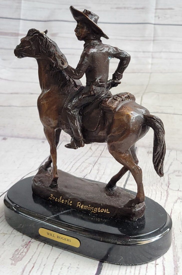 Rogers Bronze Statue - 5