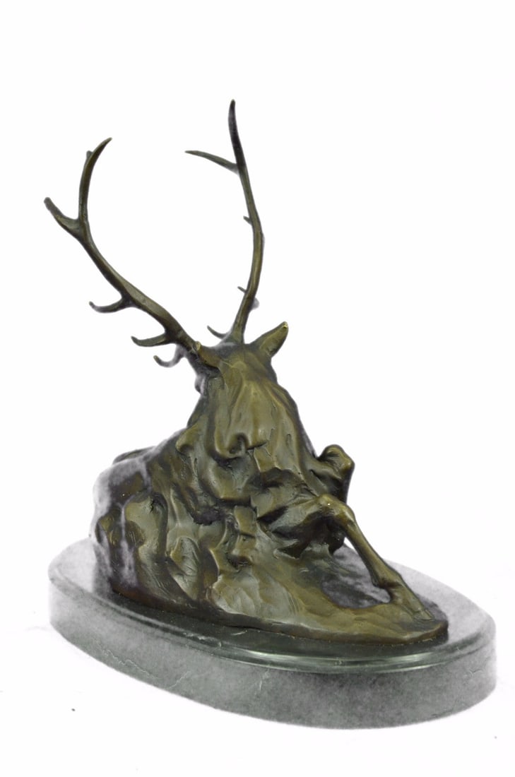 Deer Bronze Sculpture - 9