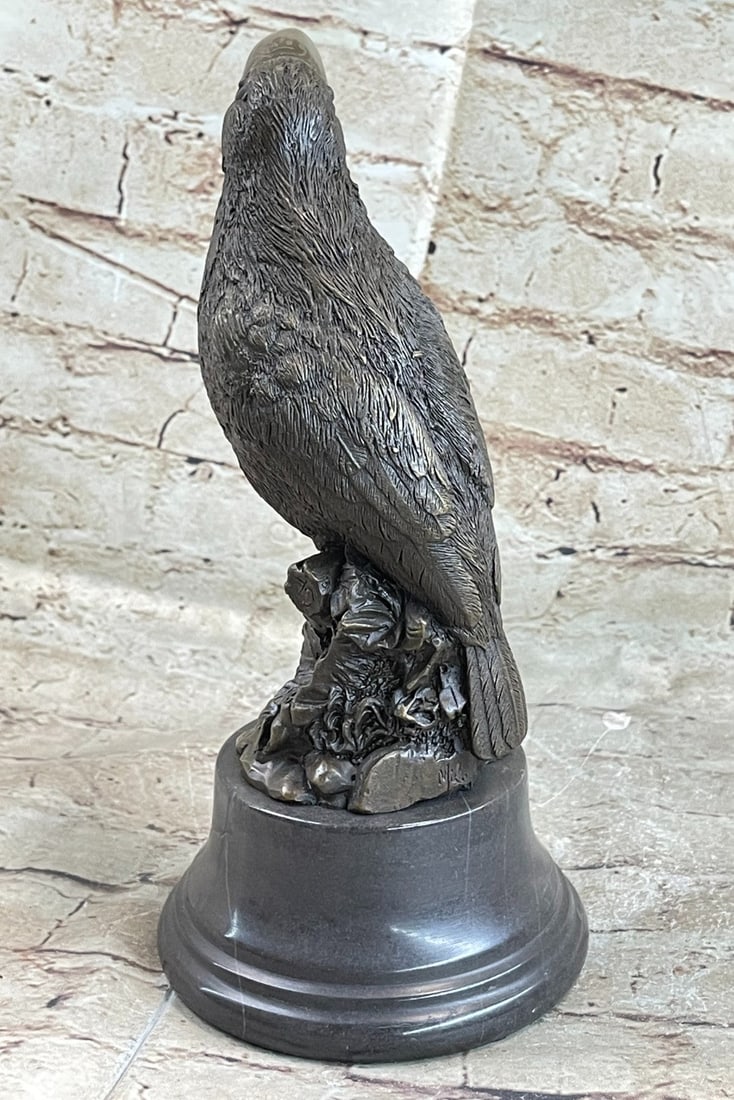 Bird Genuine Bronze Statue - 4