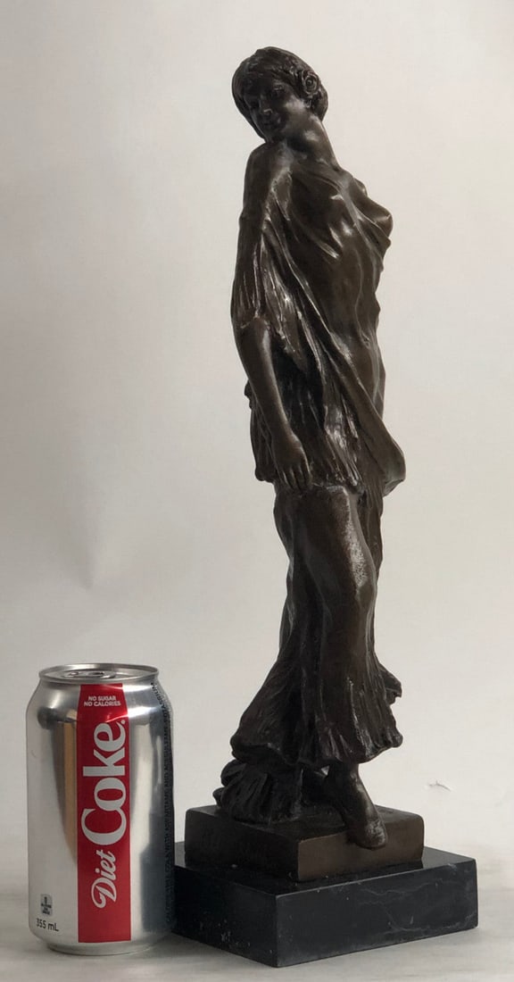 Lady Model Bronze Sculpture - 2