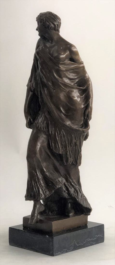 Lady Model Bronze Sculpture - 3