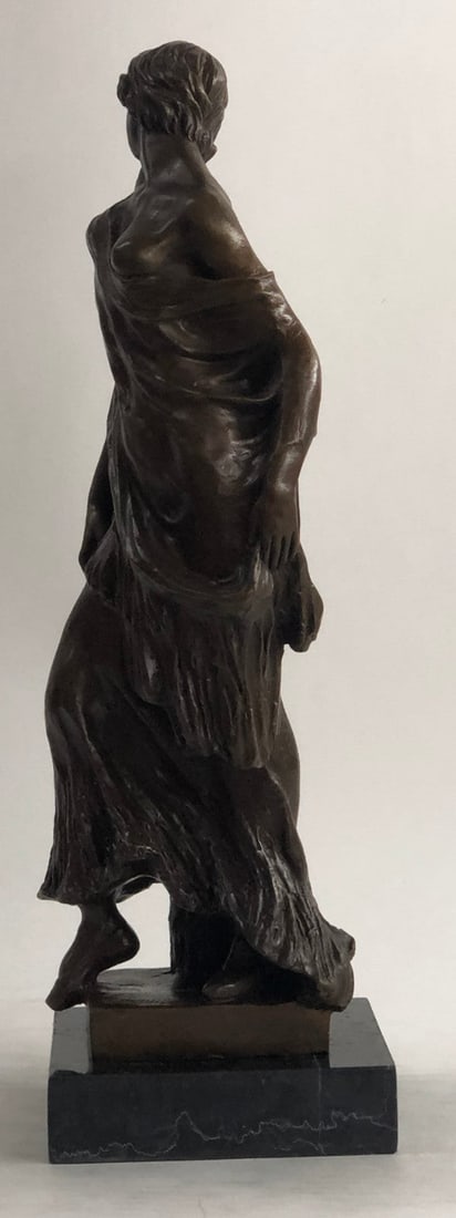 Lady Model Bronze Sculpture - 4