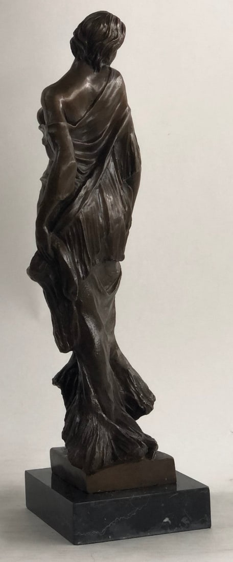 Lady Model Bronze Sculpture - 5
