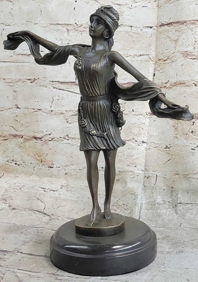 Dancer Bronze Sculpture - 3