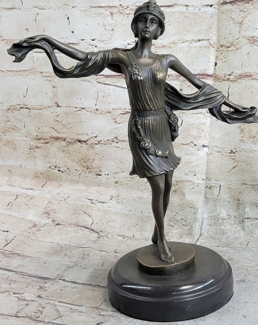 Dancer Bronze Sculpture - 4