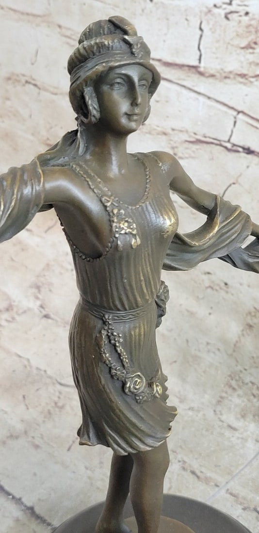 Dancer Bronze Sculpture - 8