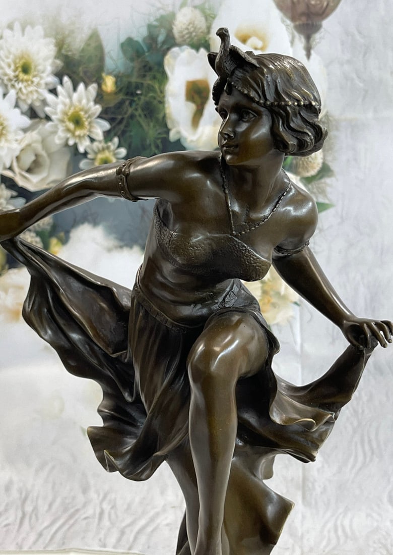 Dancer Bronze Figurine - 8