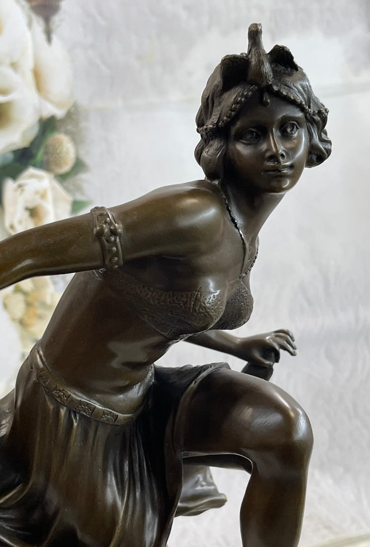 Dancer Bronze Figurine - 9