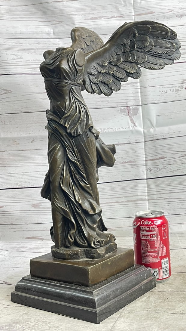 Winged Nike Bronze Statue - 2