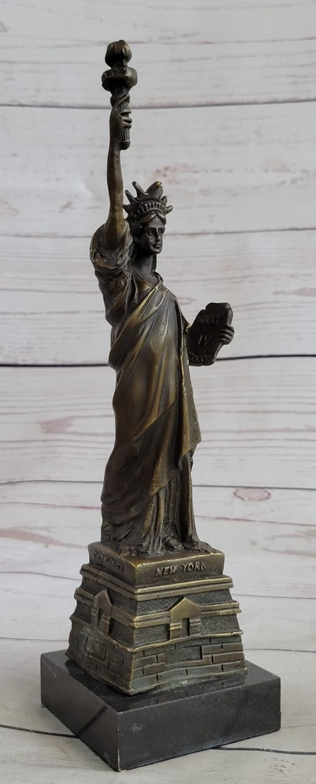Liberty Bronze Statue - 4