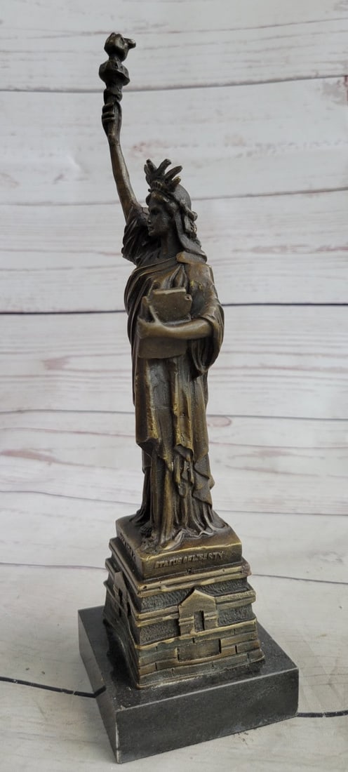 Liberty Bronze Statue - 6