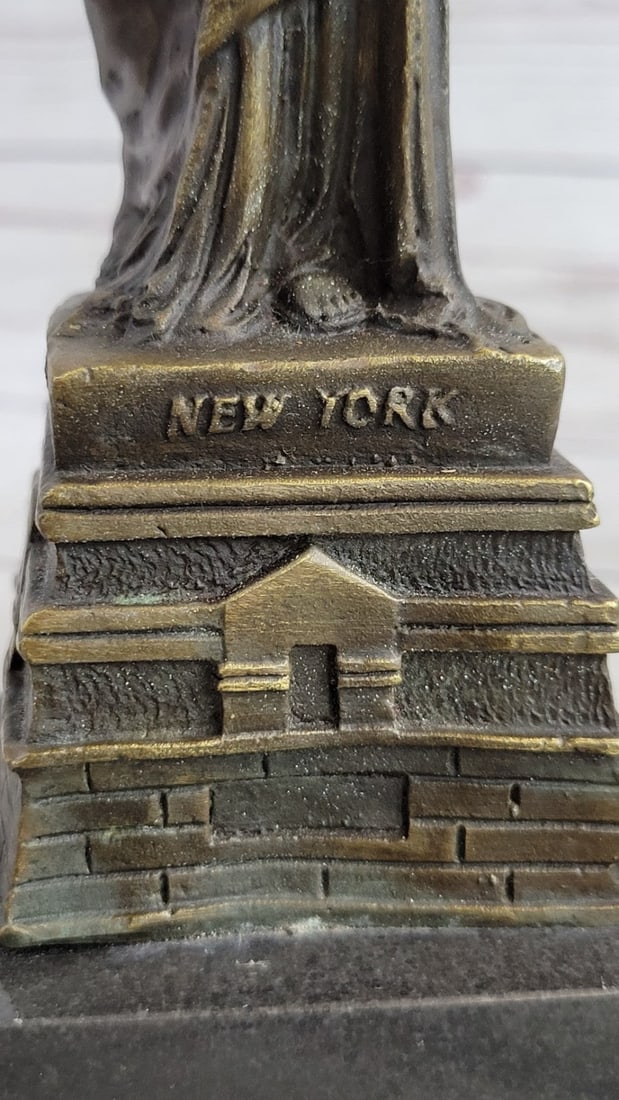 Liberty Bronze Statue - 8