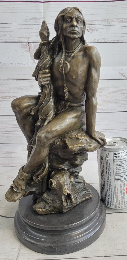 Warrior Bronze Sculpture - 2