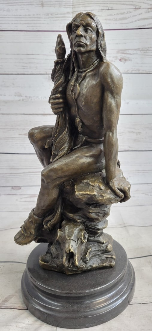 Warrior Bronze Sculpture - 3