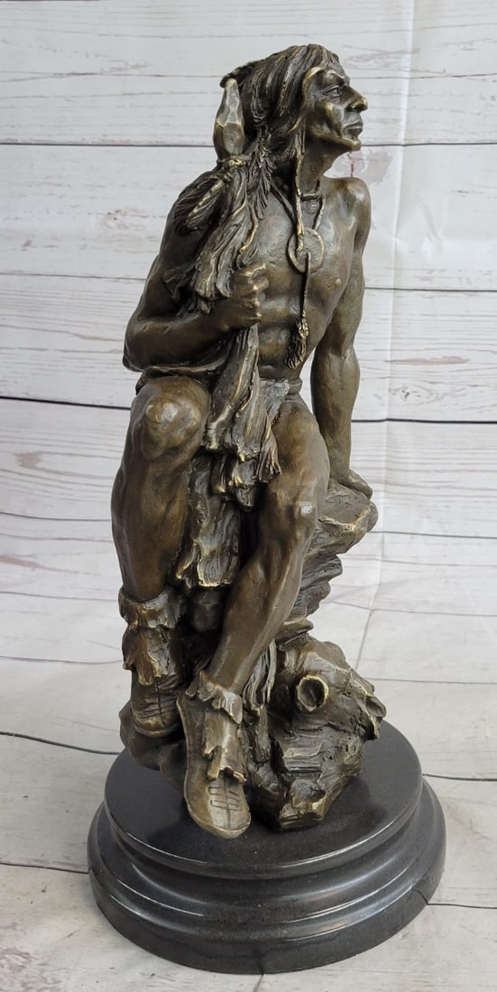 Warrior Bronze Sculpture - 4