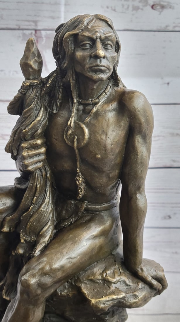 Warrior Bronze Sculpture - 7
