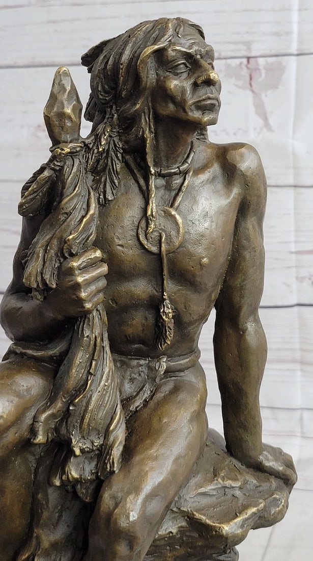 Warrior Bronze Sculpture - 8