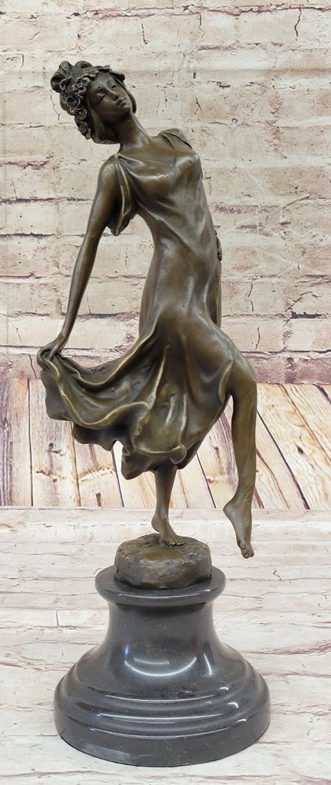 Dancer Bronze Sculpture - 3