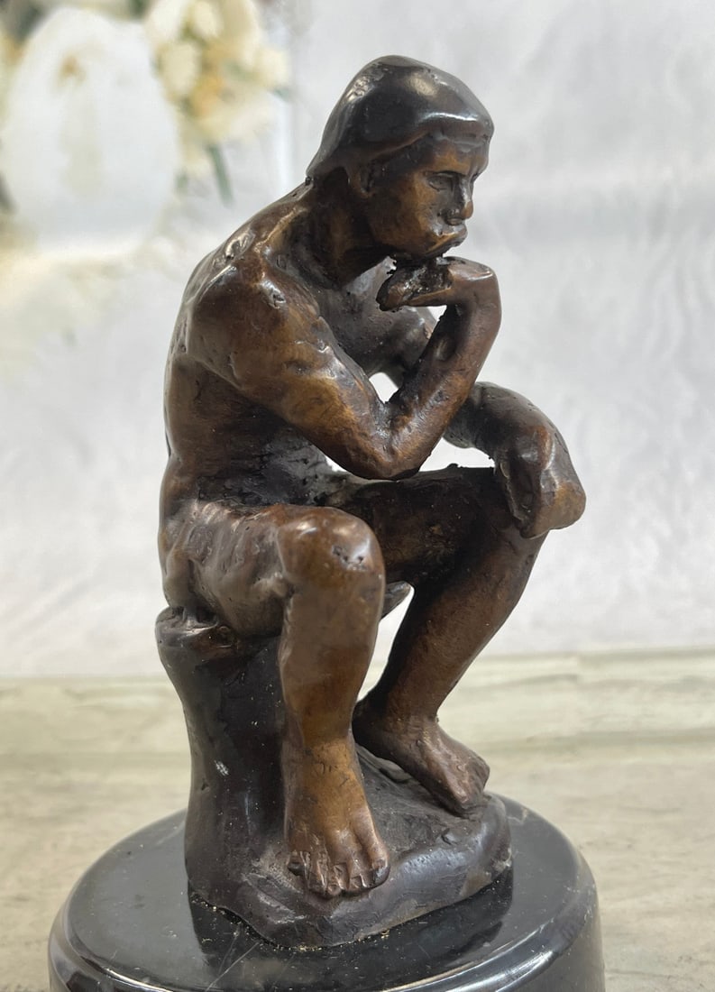 Elegant Bronze Statue - 8