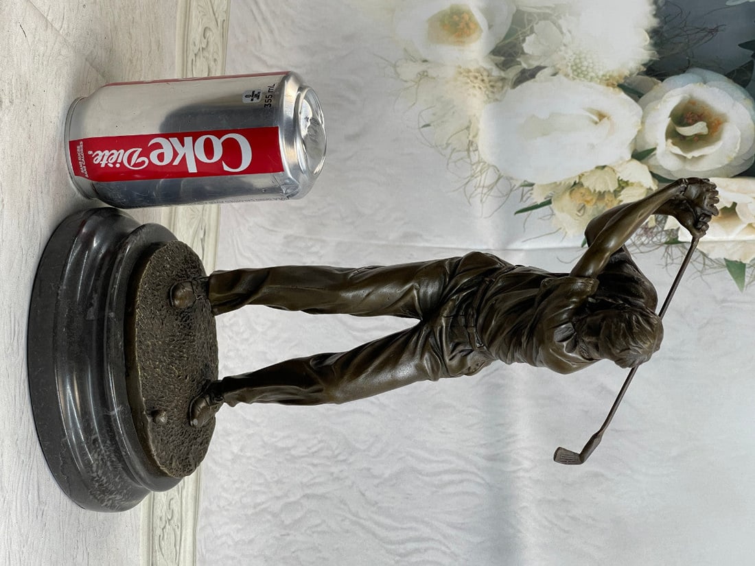 Golfer Bronze Statue - 2