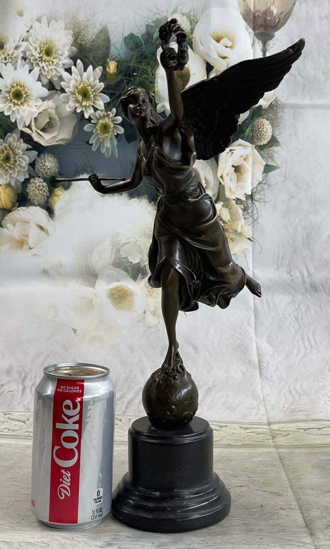 Winged Victory Bronze Statue - 2