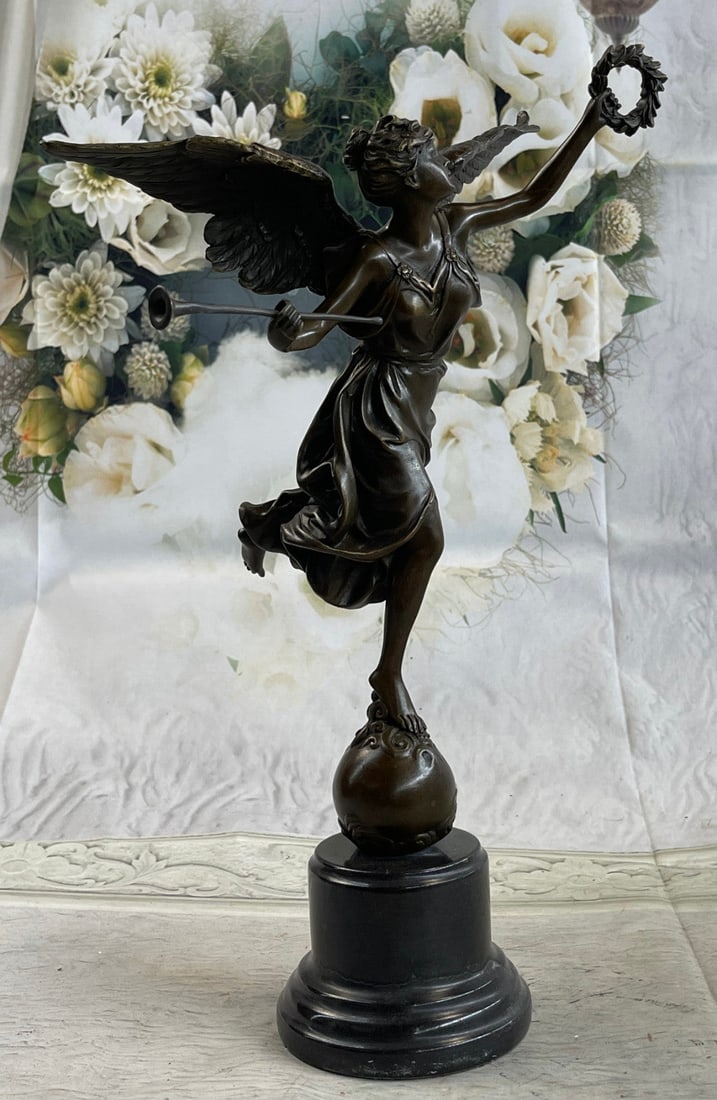 Winged Victory Bronze Statue - 3