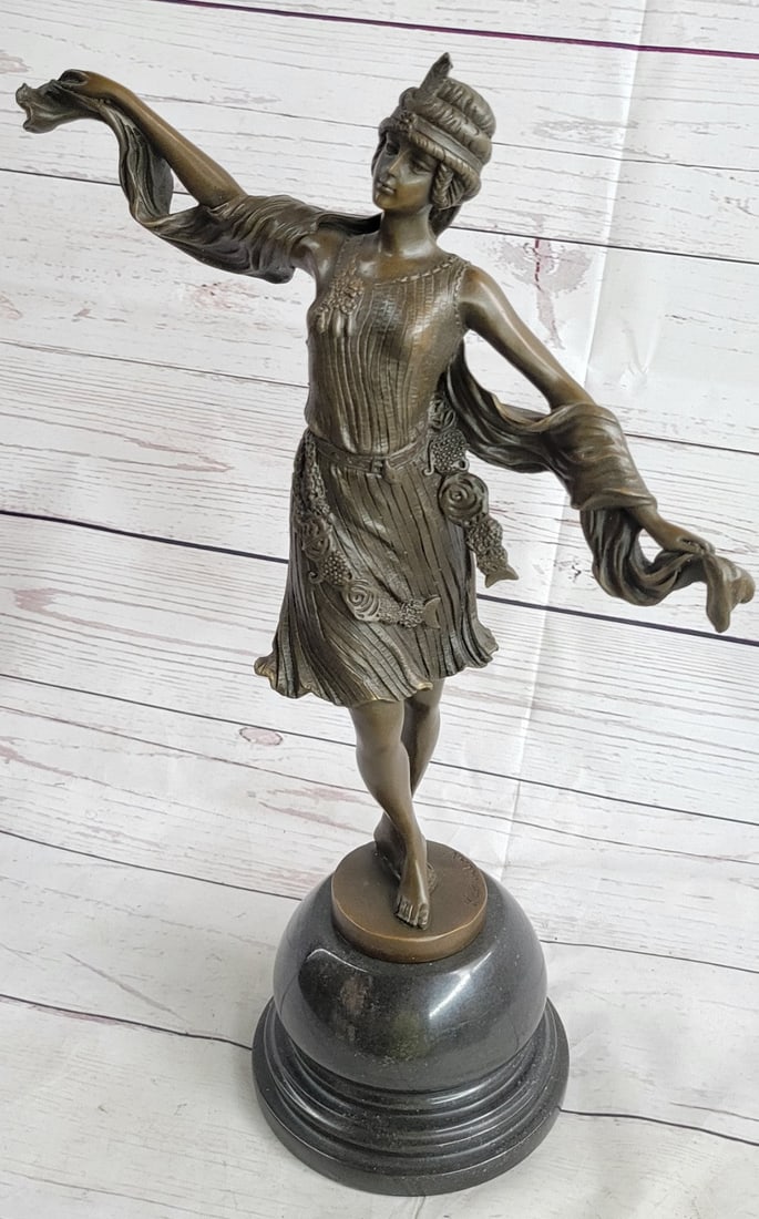 Dancer Bronze Sculpture - 4