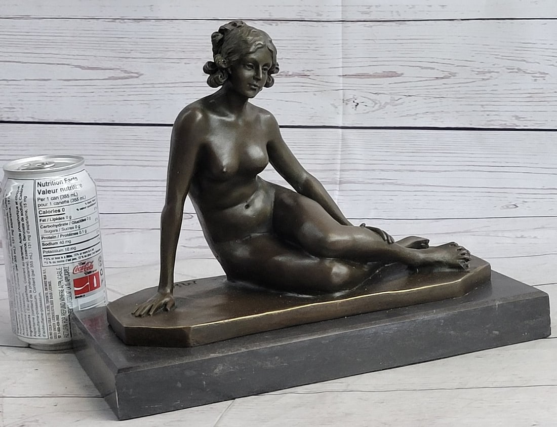 Victorian Lady Bronze Statue - 2