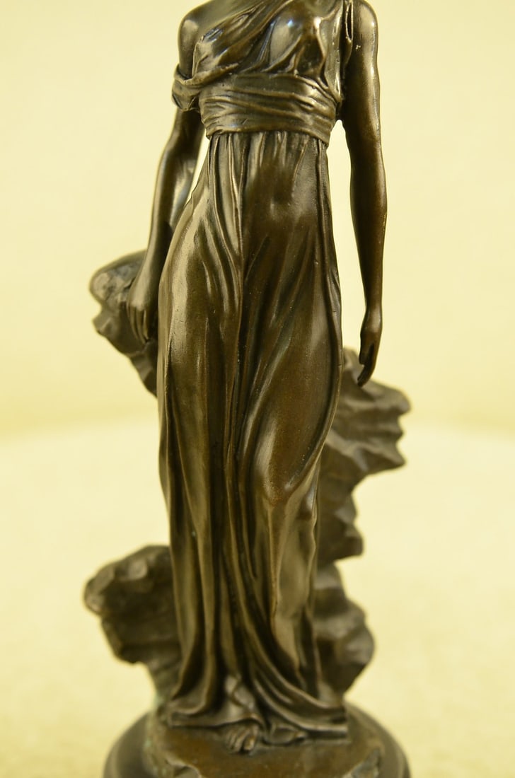 Roman Lady Bronze Statue - 5