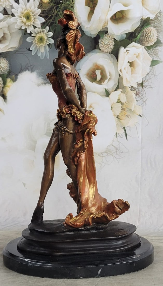 Flamingo Dancer Bronze Sculpture - 4
