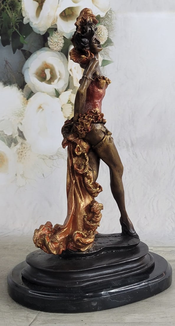 Flamingo Dancer Bronze Sculpture - 6