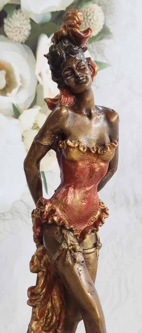 Flamingo Dancer Bronze Sculpture - 8